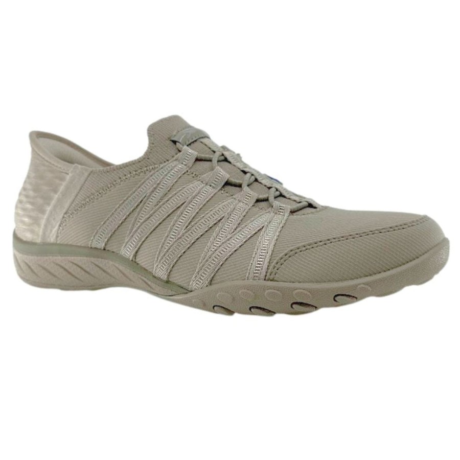 Skechers breathe sale easy taupe